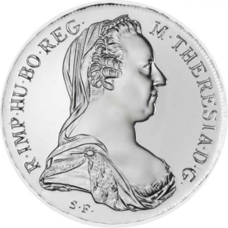 Stříbrný Tolar Marie Terezie - Investiční stříbrná mince