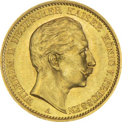 Duitse Rijk 20 Mark - 7,96 g - gouden beleggingsmunt