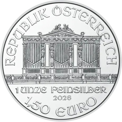 Wiener Philharmoniker (2026) - 1 Oz - pièce d'investissement en argent