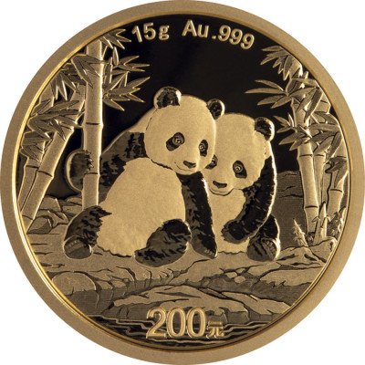 Panda (2026) - 15 g - gouden beleggingsmunt