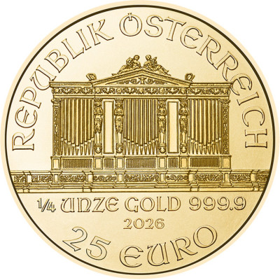 Wiener Philharmoniker (2026) - 1/4 oz - gouden beleggingsmunt