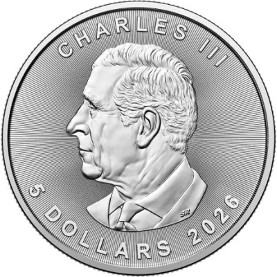 Maple Leaf (2026) - 1 oz - zilveren beleggingsmunt