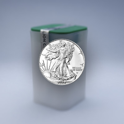 American Eagle-rolletje van 1 oz, diameter 40,6 mm – leeg
