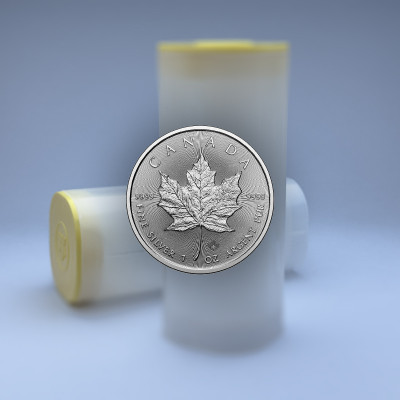 Maple Leaf-rolletje 1 oz, diameter 38 mm – leeg
