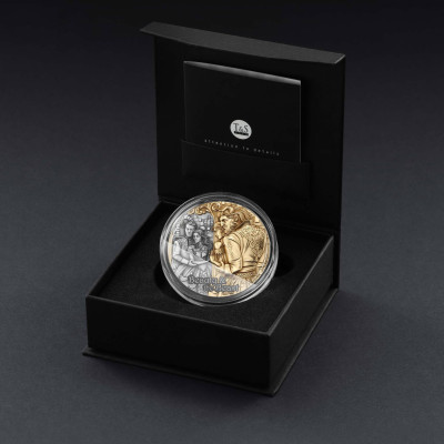 Belle en het Beest - 2 oz - zilveren verzamelmunt