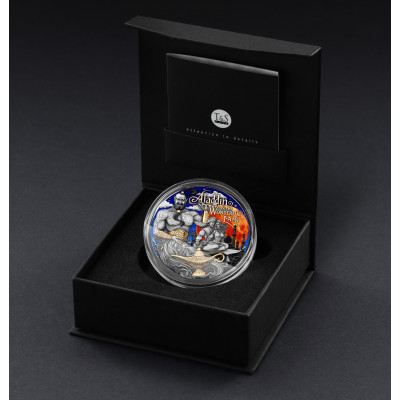 Aladdin en de wonderlamp – 2 oz – zilveren verzamelmunt