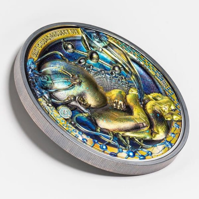Baby Cyborg Revolution (2022) - 3 oz - zilveren proof-verzamelmunt