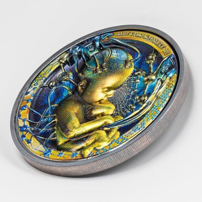 Baby Cyborg Revolution (2022) - 3 oz - zilveren proof-verzamelmunt