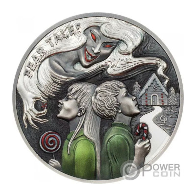 Hansel et Gretel (2021) - 2 Oz - Pièce de collection en...