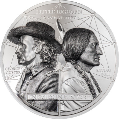 Custer vs. Sitting Bull (2026) - 2 Oz - zilveren...