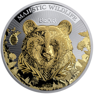 The Bear (2027) - 5 oz - pièce de collection en argent