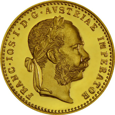 1 ducat NP de l'Empire austro-hongrois (1915) - Pièce...